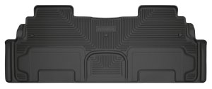 Chevrolet Traverse Floor Mats - Rear - Husky Liners - WeatherBeater - Black - `09-`14 Chevrolet Traverse Floor Mats - Rear - Husky Liners - WeatherBeater - Black - `09-`14